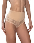 high waisted shaping women's briefs