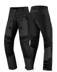 Black SHIMA touring motorcycle pants for women