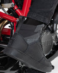 Rebel waterproof motorcycle sneakers with black laces from Shima