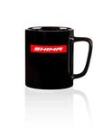 BLACK COFFE MUG WITH SHIMA LOGO
