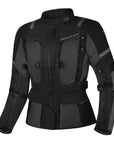 BLACK TEXTILE WOMEN'S MOTORCYCLE JACKET FROM SHIMA