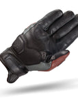 Inner part of Caliber brown female motorcycle glove from Shima
