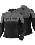 grey women's motorcycle jacket from SHIMA