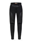 black  motorcycle leather and textile pants from the Moto Girl