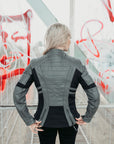 Amelia Grey - Motorrad-Lederjacke für Damen