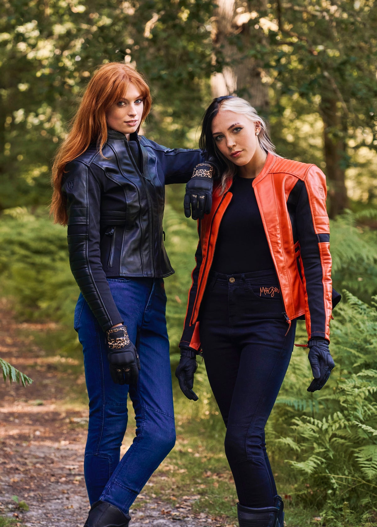 ISLA BLACK - Women's Motorcycle Jeans