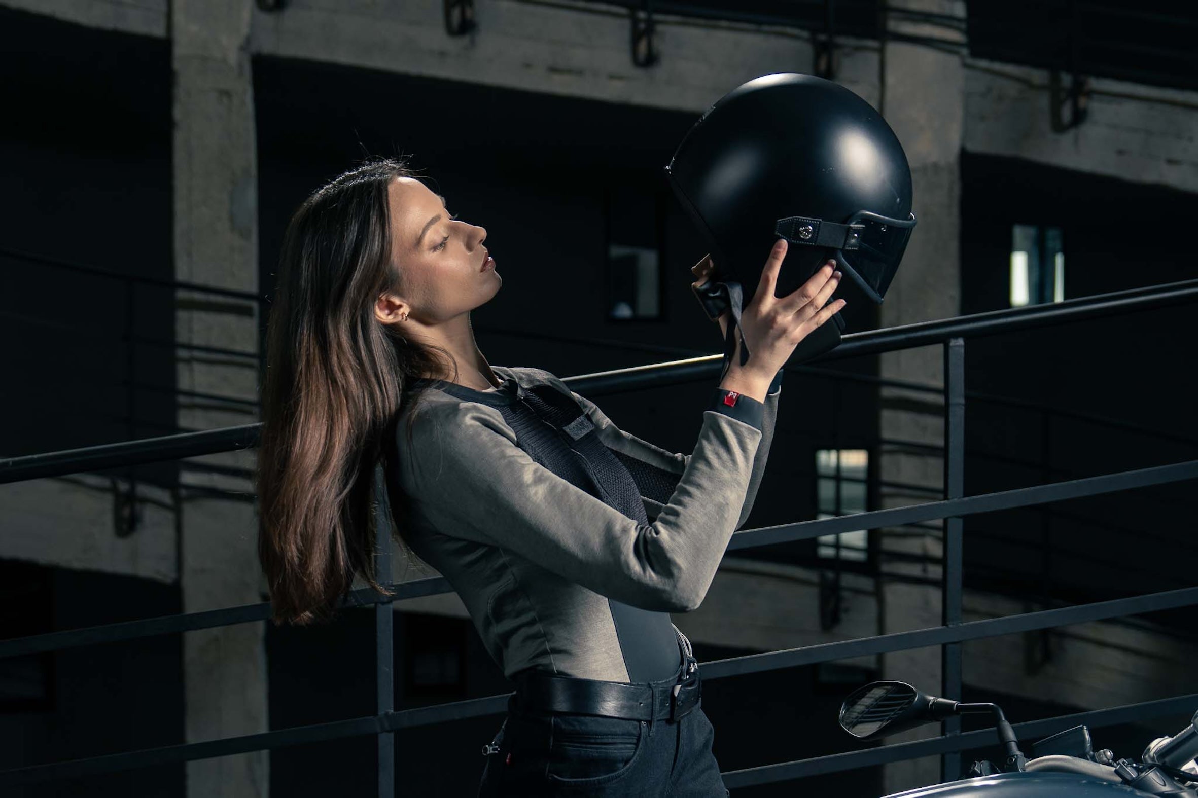 BIA GREY - Pando Moto Gepanzerter Base Layer