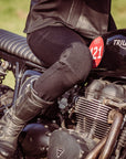 Sherrie Motorrad-Leggings (EU34-EU56)