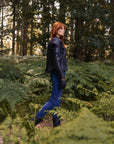 Amelia Black - Motorrad-Lederjacke für Damen