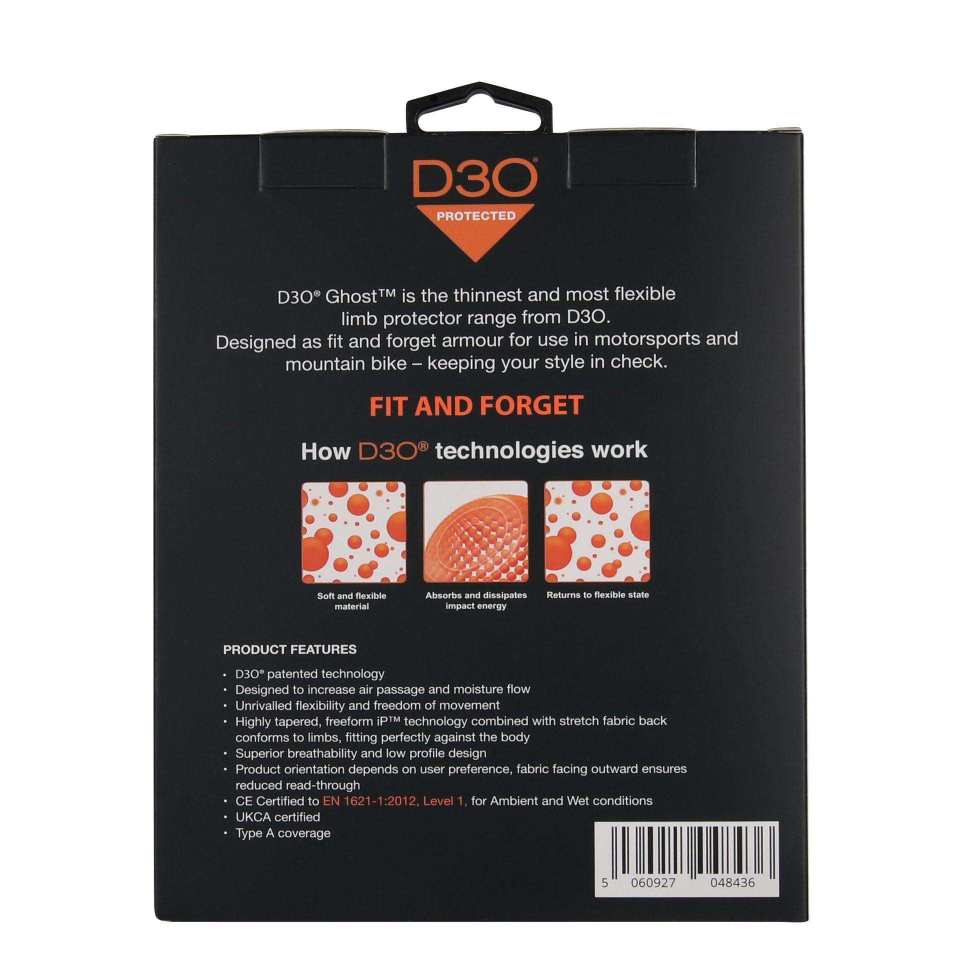 a pack of orange D30 hip and shoulder protectors from MotoGirl