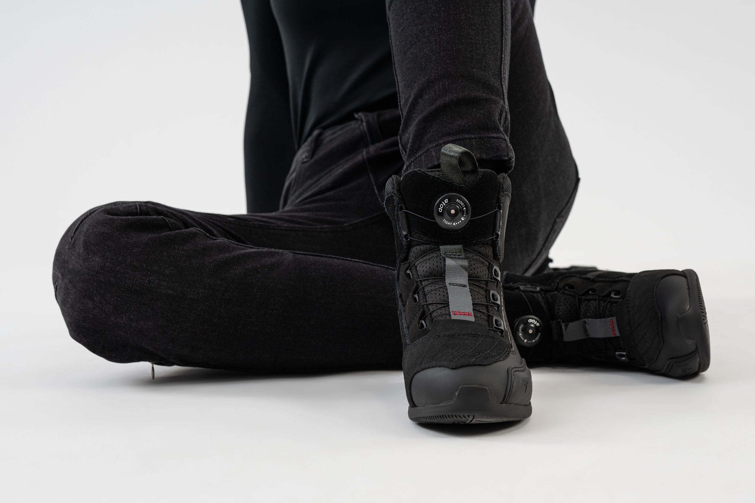 EDGE VENT LADY BLACK - Motorradschuhe für Frauen