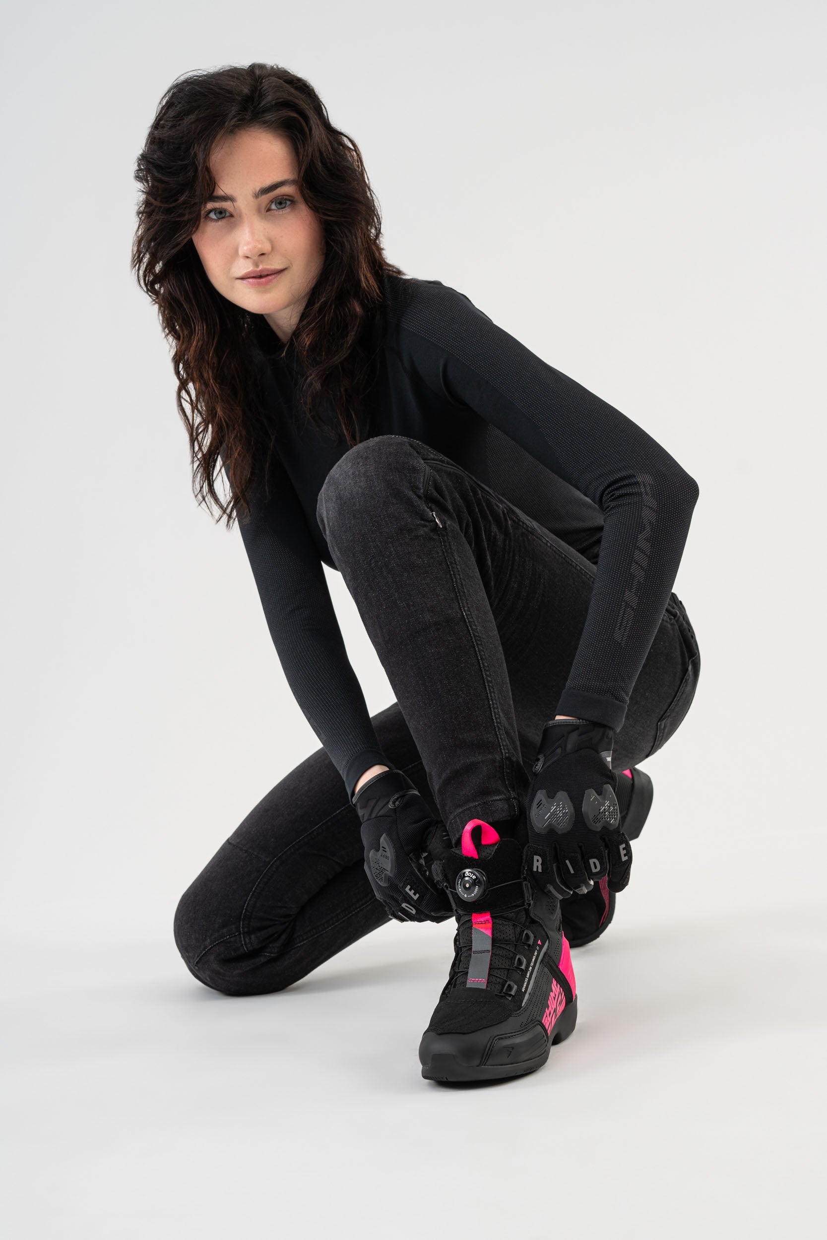 EDGE VENT LADY PINK - Motorradschuhe für Frauen