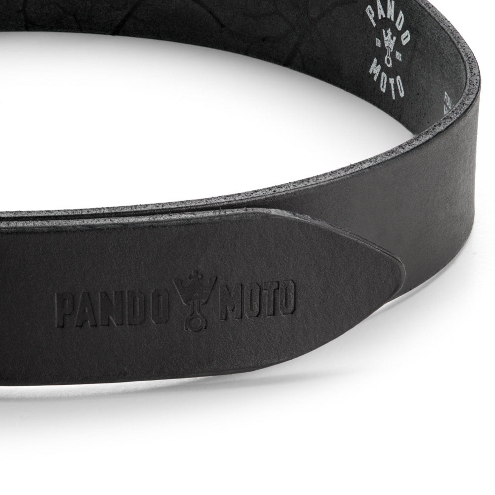 black belt from pando moto with logo