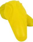 Yellow knee protectors from moto girl