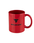 Red mug with shima logo